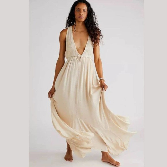 Free People Dresses & Skirts - Free People Endless Summer Showstopper Midi Dress - New Size Large